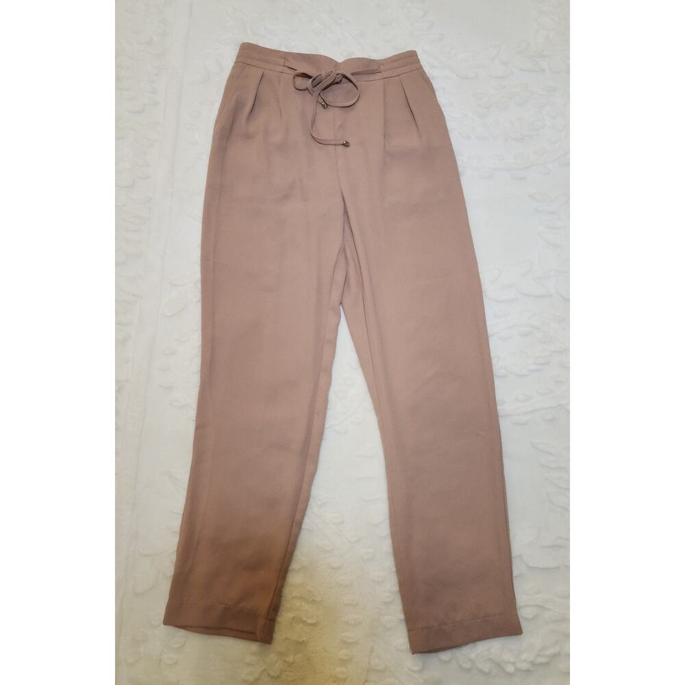Indie BOHO Preppy Flowy Forever 21 Workwear Pants Size Small Elastic Waist